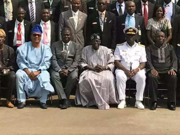 PHOTOS: Tinubu At Course 25 Of The National Defence College Abuja